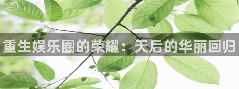 摩登7 lite注册：重生娱乐圈的荣耀：天后的华丽回归